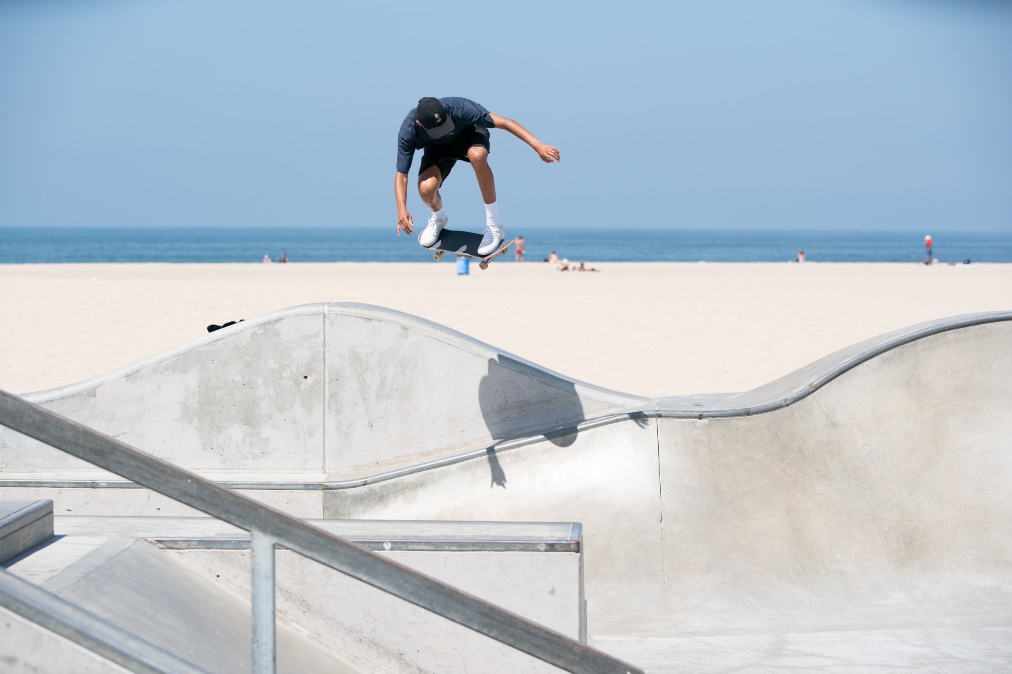 Curren Caples skating at Venice Beach