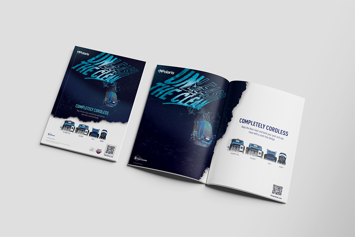 Completely Cordless campaign magazine mockup
