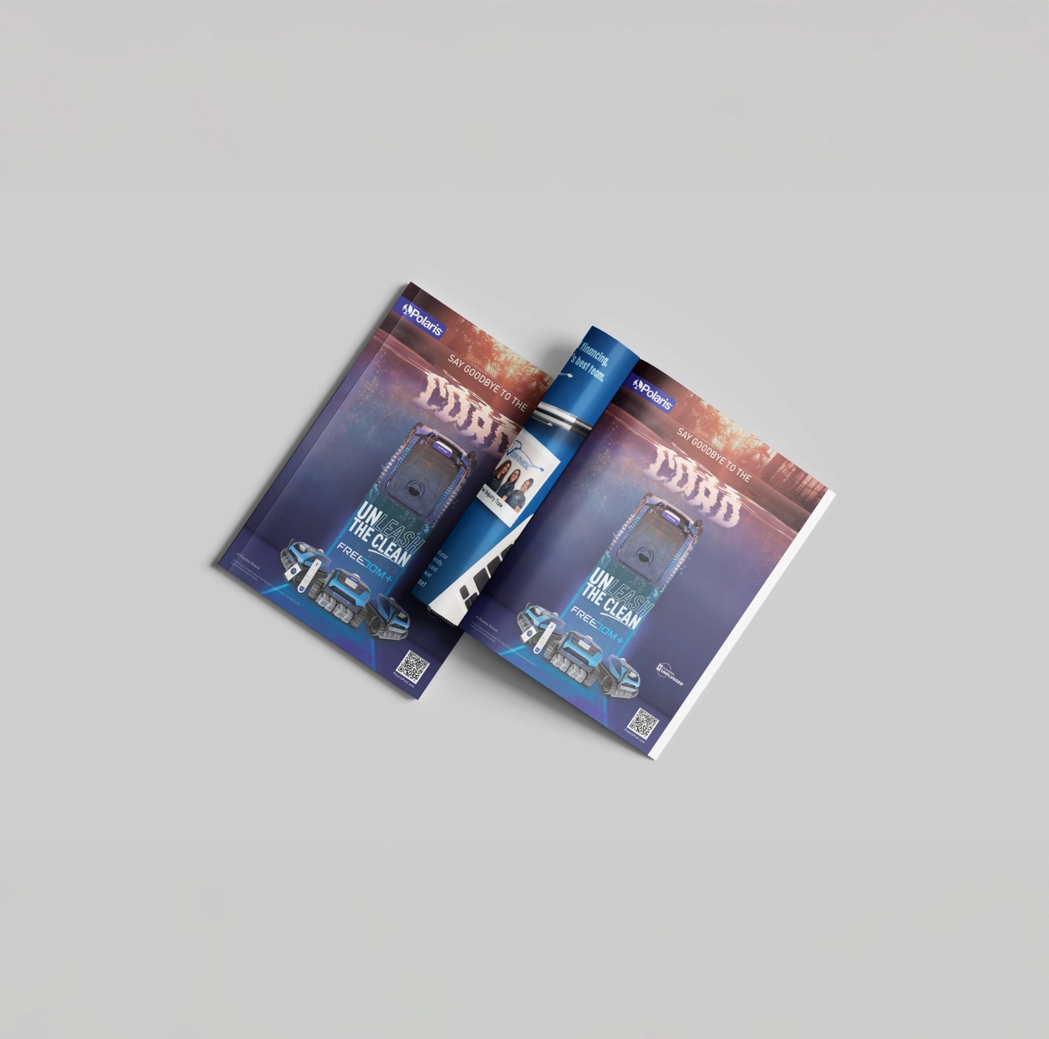 Unleash the Clean campaign magazine application