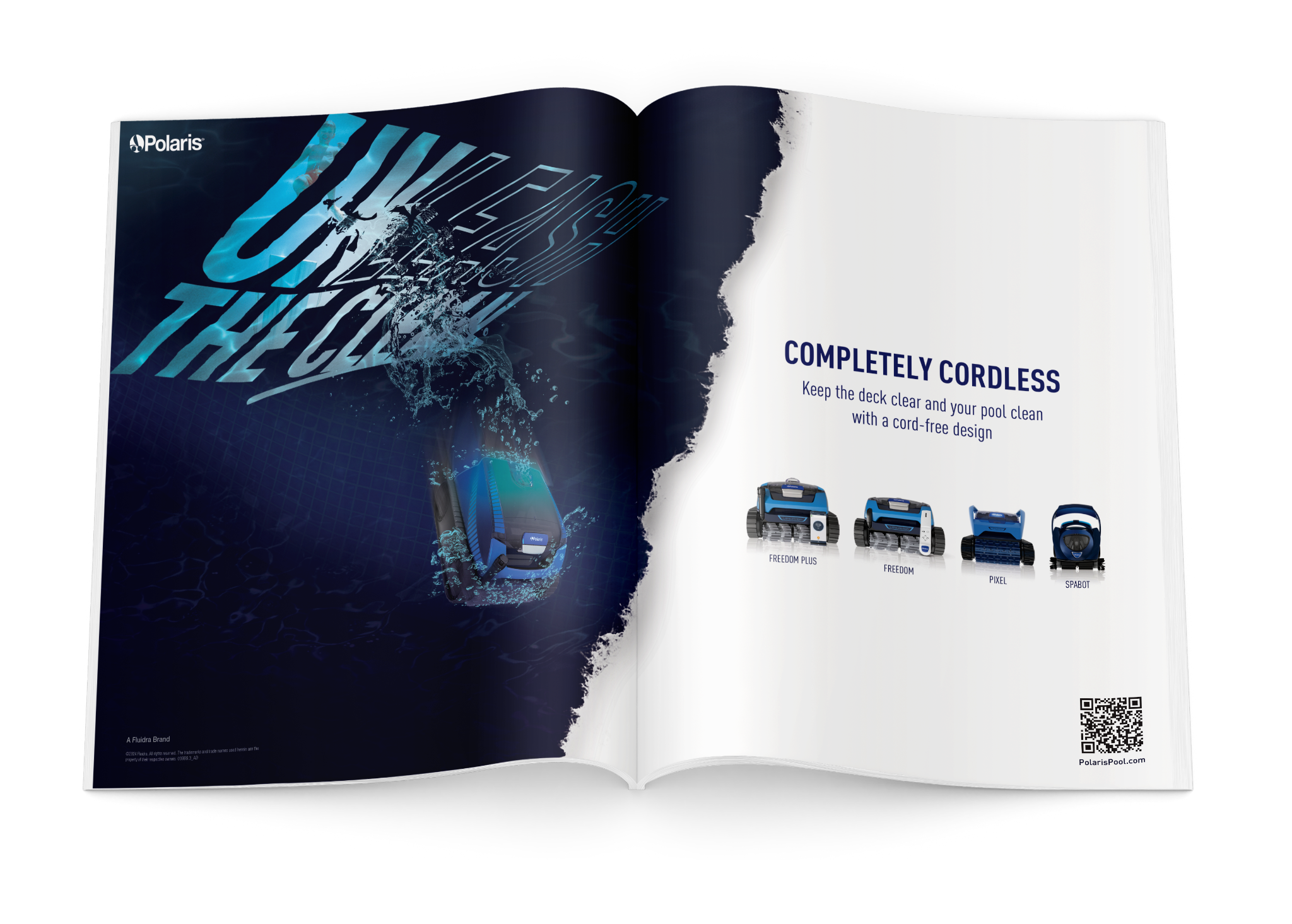 Completely Cordless Polaris magazine spread